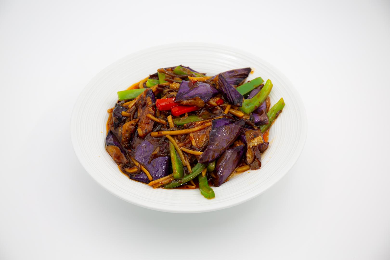 eggplant in garlic sauce